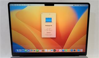 Apple MacBook Air 13.6 M2 8-Core 1.40GHz 8GB RAM 256GB SSD OS Ventura